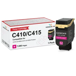 GENUINE XEROX MAGENTA HIGH CAPACITY TONER CARTRIDGE FOR THE XEROX C410 (USE & RE