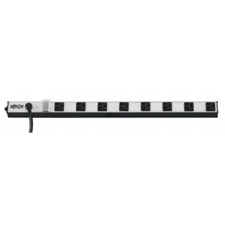 8 OUTLET POWER STRIP VERTICAL   15 FT CORD METAL 120V 15A 5-15P