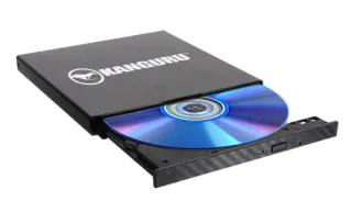 KANGURU SLIM BLU-RAY BURNER 6X, DVD, TAA COMPLIANT, USB POWERED, USB 3.0