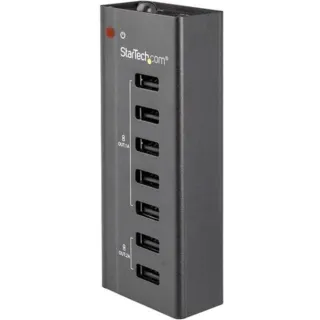 7 PORT CHARGING STATION STRIP   FOR MULTIPLE DEVICES USB CHARGE HUB