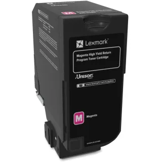 LEXMARK 84C1HM0 MAGENTA RETURN PROGRAM TONER CARTRIDGE