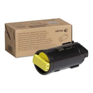 GENUINE XEROX YELLOW EXTRA HIGH CAPACITY TONER CARTRIDGE FOR THE VERSALINK C605