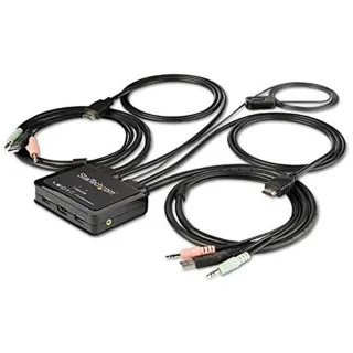 CONTROL TWO HDMI , USB EQUIPPED PCS WITH A SINGLE MONITOR, KEYBOARD, MOUSE AND A