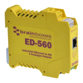 ETHERNET TO TO 4 ANALOG I/O     SELECT CURRENT/VOLTAGE -22 +176F