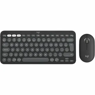 PEBBLE 2 COMBO MOUSE  KEYBOARD  TONAL GRAPHITE