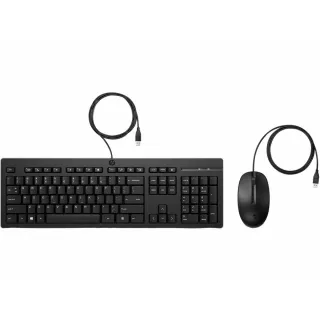 HP 225 WIRED MOUSE AND KB G2