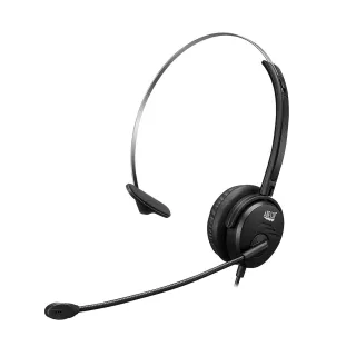 USB SINGLE-SIDED HEADSET        WITH ADJUSTABLE MICROPHONE