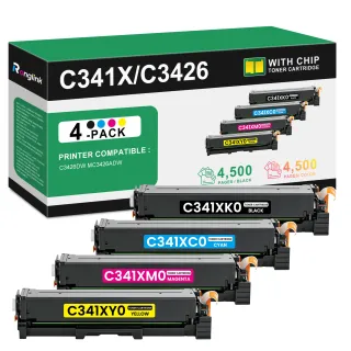 LEXMARK C341XC0 CYAN RETURN PROGRAM PRINT CARTRIDGE