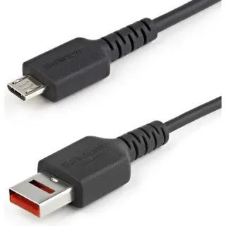 3FT SECURE CHARGING CABLE USB A MICRO USB DATA BLOCKER POWER CORD