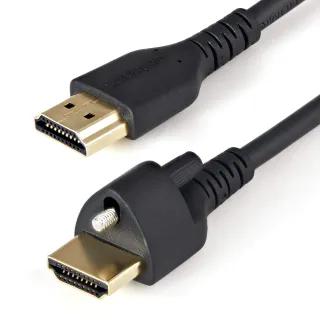 6.6FT HDMI CABLE WITH LOCKING   SCREW SECURE CONNECTOR 4K 60HZ M/M