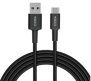 6 USB TO USBC CHARGE/SYNC CBL   BRAIDED NYLON SUPPORTS FAST CHG