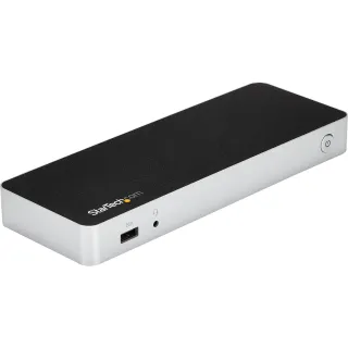 DUAL MONITOR USB C DOCK W/ 4X USB-A, USB-C, GBE, HEADSET AUDIO - 1080P DUAL HDMI