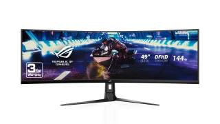 STRIX XG49VQ 49IN CURVED GAMING 144HZ DUAL FULL HD HDR W DP HDMI