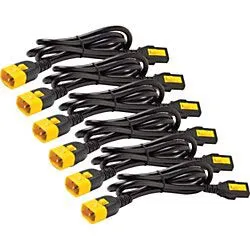 POWER CORD KIT (6 EA), LOCKING, C13 TO C14, 1.2M, NORTH AMERICA