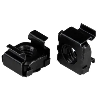 M5 CAGE NUTS BLACK MOUNTING     50 PACK SERVER RACK CABINET NUTS