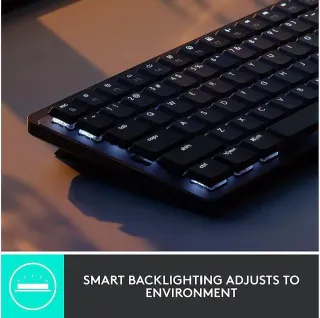 MX MECHL MINI WRLS KBRD CLICKY  MINIMALIST ILLUMINATED GRAPHITE BB