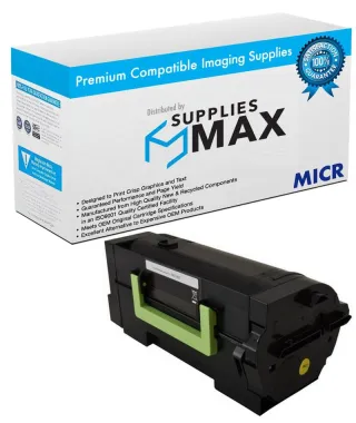 MICRO MICR BRAND NEW MICR LEXMARK 58D1000 TONER CARTRIDGE FOR USE IN LEXMARK MS8