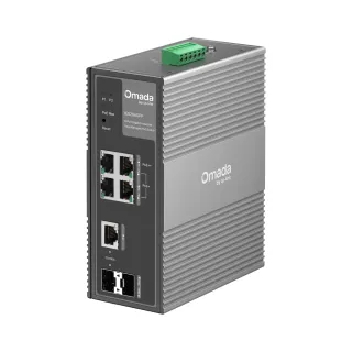 OMADA 6-PORT GIGABIT INDUSTRIAL EASY MANAGED SWITCH WITH 3-PORT POE+ AND 1-PORT