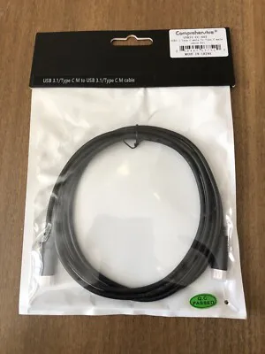 6FT USB 3.1 C TO C CABLE        LIFETIME WARRANTY