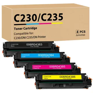 GENUINE XEROX YELLOW STANDARD CAPACITY PRINT CARTRIDGE, XEROX C230/C235 COLOR PR