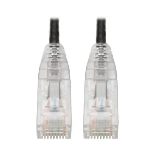 15FT CAT6 BLK SNAGLESS UTP RJ45 MOLDED SLIM GIGABIT PATCH CABLE