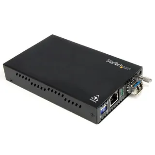 CONVERT AND EXTEND A GIGABIT ETHERNET CONNECTION UP TO 550 M / 1804 FT OVER MULT