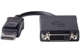 DELL DISPLAYPORT TO DVI         SINGLE-LINK ADAPTER DONGLE CABLE