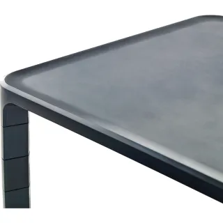 ADJUSTABLE MONITOR STAND        13.5INX10INX6IN SILVER/BLACK