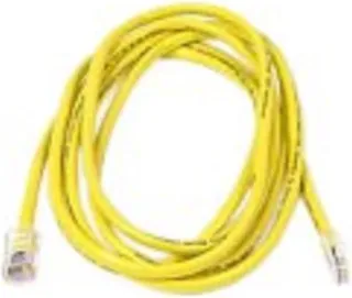 15FT CAT5E PATCH CABLE YELLOW   RJ45M/RJ45M ROHS