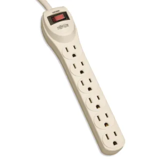 6 OUTLET INDUSTRIAL POWER STRIP WABER 4 FT CORD 15A 5-15P
