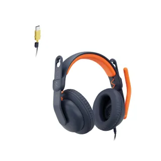 ZONE LEARN HEADSET - USB-C JACK ON-EAR WITH ON-EAR CUSHIONS, W/ 3YR WARRANTY