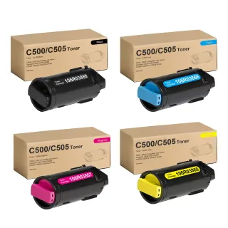 GENUINE XEROX BLACK HIGH CAPACITY TONER CARTRIDGE FOR THE VERSALINK C500/C505, P
