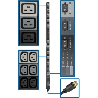 PDU12IEC - TRIPP LITE SERIES 1.9-3.8KW SINGLE-PHASE VOLTAGE OUTPUT: 120-240V, BA