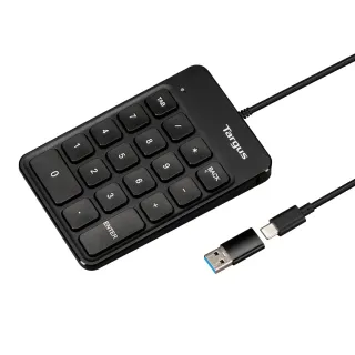 USB-C/A WIRED NUMERIC ECOSMART  KEYPAD BLACK