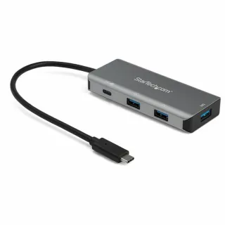 4-PORT USB-C HUB -              PORTABLE USB HUB ADAPTER