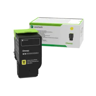 LEXMARK 78C1XYE YELLOW CORPORATE TONER CARTRIDGE FOR USE IN CS/CX421,52X,62X EST