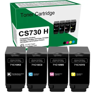 LXK CS/X73X CYAN RTN 10.5K CRTG