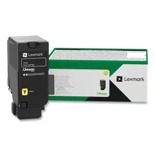 LEXMARK 74C0SYG YELLOW RETURN PROGRAM TONER CARTRIDGE TAA FOR USE IN CS720,CS/CX