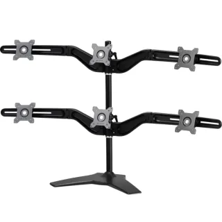 HEX MONITOR STAND BASE MOUNT    SUP 6 MONITORS 75MM OR 100MM VESA