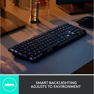 MX MECH WRLS KEYBOARD TACTILE   ILLUMINATED PERFORMANCE GRAPHITE RB