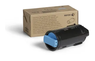 GENUINE XEROX CYAN EXTRA HIGH CAPACITY TONER CARTRIDGE FOR THE VERSALINK C500/C5