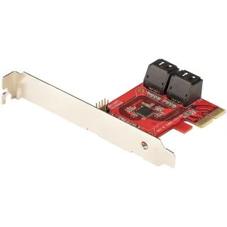4 PORT SATA PCIE CARD ADAPTER   PCIE SATA EXPANSION CONTROLLER