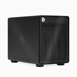 OWC THUNDERBAY 4 0TB THUNDERBOLT 40GB/S FOUR-BAY STORAGE ENCLOSURE WITH SOFTRAID