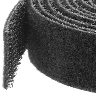 50FT HOOK AND LOOP ROLL CABLE   TIE FASTENER STRAPS REUSABLE WRAP