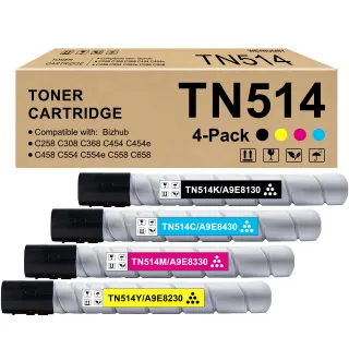 KONICA MINOLTA TN-514M MAGENTA TONER CARTRIDGE FOR USE IN BIZHUB C458 C558 C658