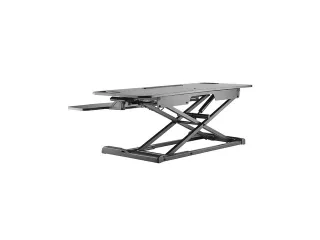 SIT-STAND DESK CONVERTER RISER  KEYBOARD  MOUSE DECK