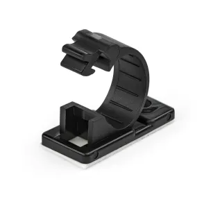 100 ADHESIVE CABLE MANAGEMENT   CLIPS COMPUTER/NETWORK CORD HOLDER