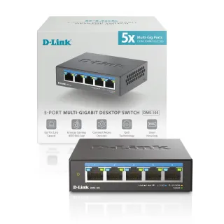 5-PORT MULTIGIGABIT 2.5GBPS     UNMANAGED SWITCH
