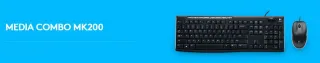 COMBO USB MEDIA MK200 KEYBOARD  MOUSE