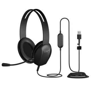 HS STEREO USB EDU SM EARCUP     FLEX MIC BRAIDED CORD CORD MGMT